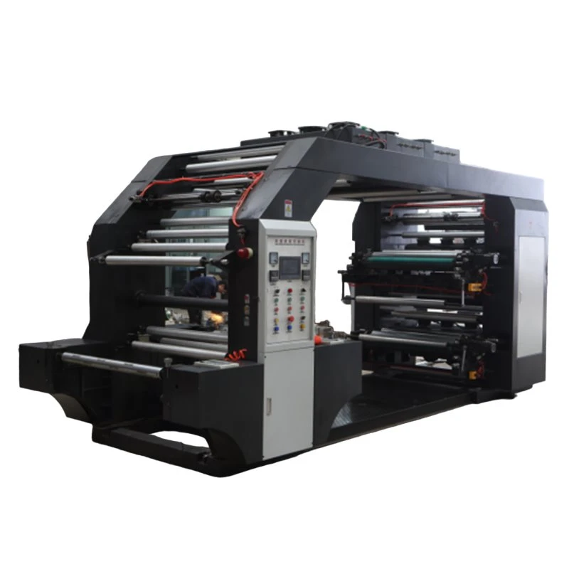 Flexo-trykkmaskin for PE-film